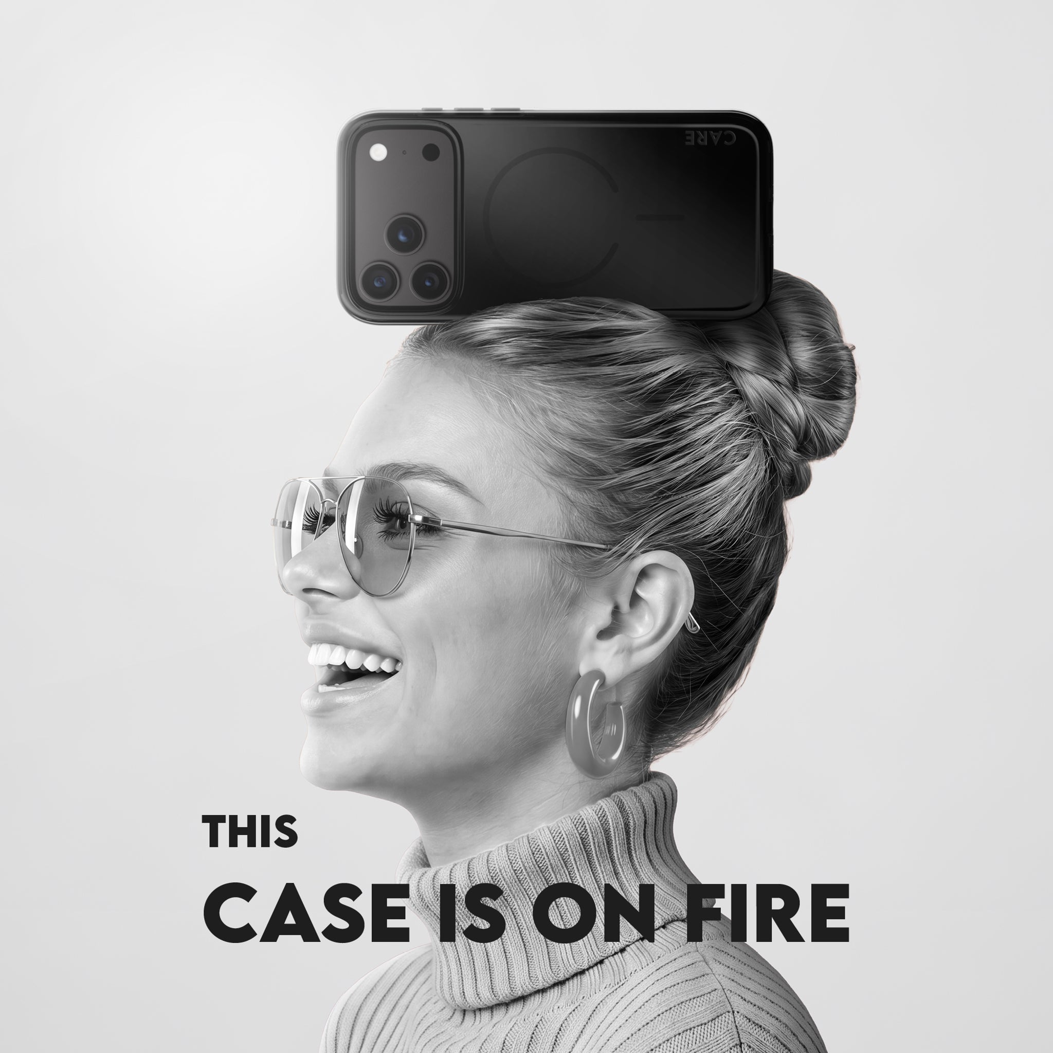 CARE™ by PanzerGlass® Smokey Case w. Black MagSafe iPhone 18 Pro | 17 Pro